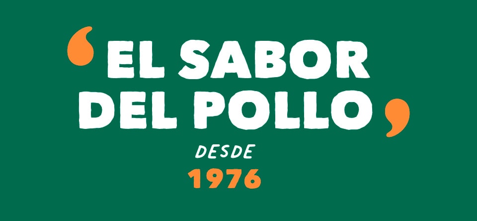 El sabor del pollo desde 1976