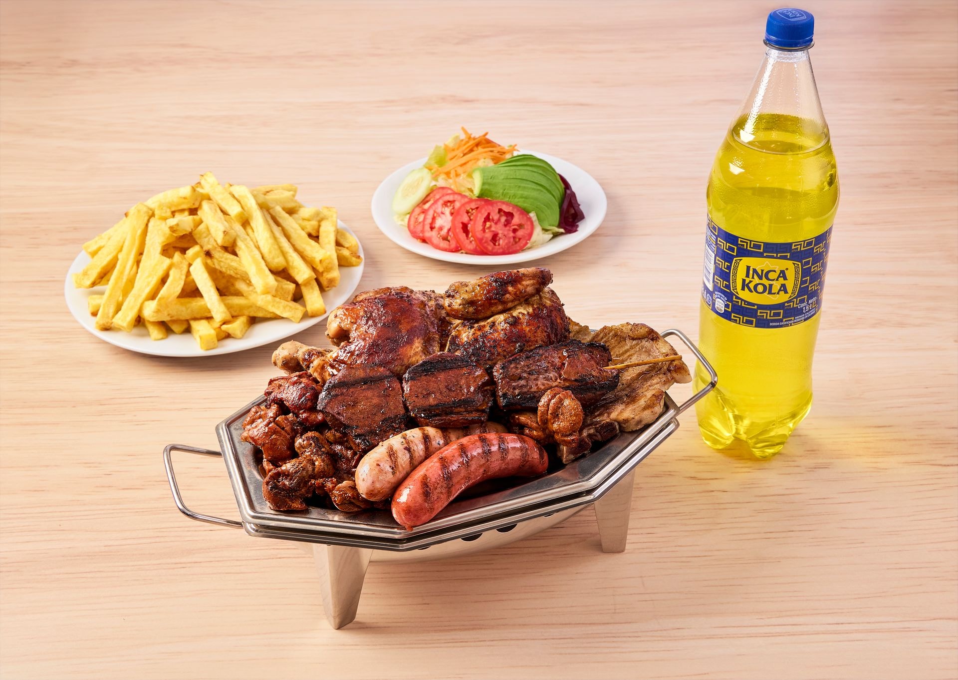 Parrilla Norkys y Gaseosa 1.5L